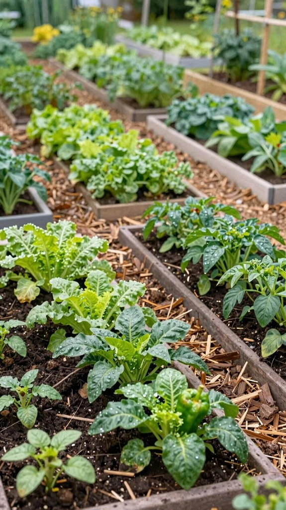 feed beds with compost
