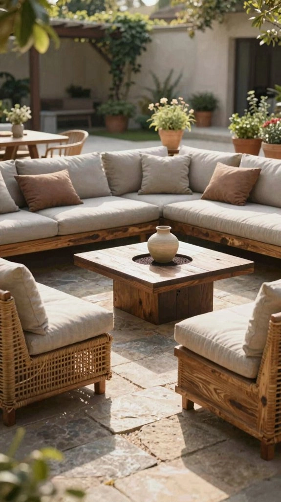 improved patio seating privacy