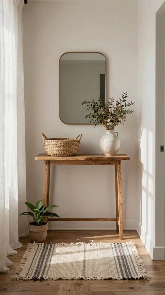 minimal entryway more breathing room