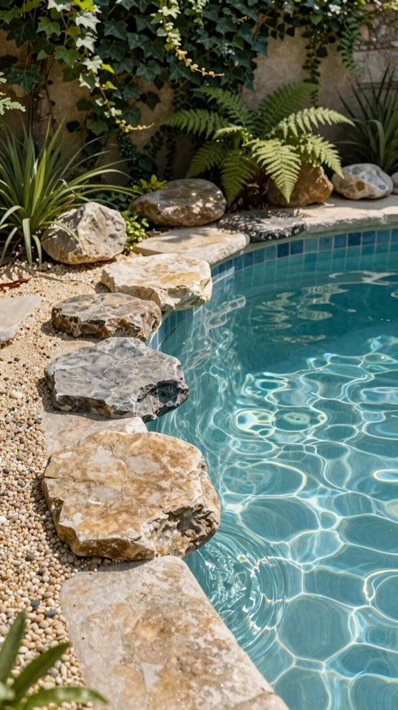 natural stone for coping