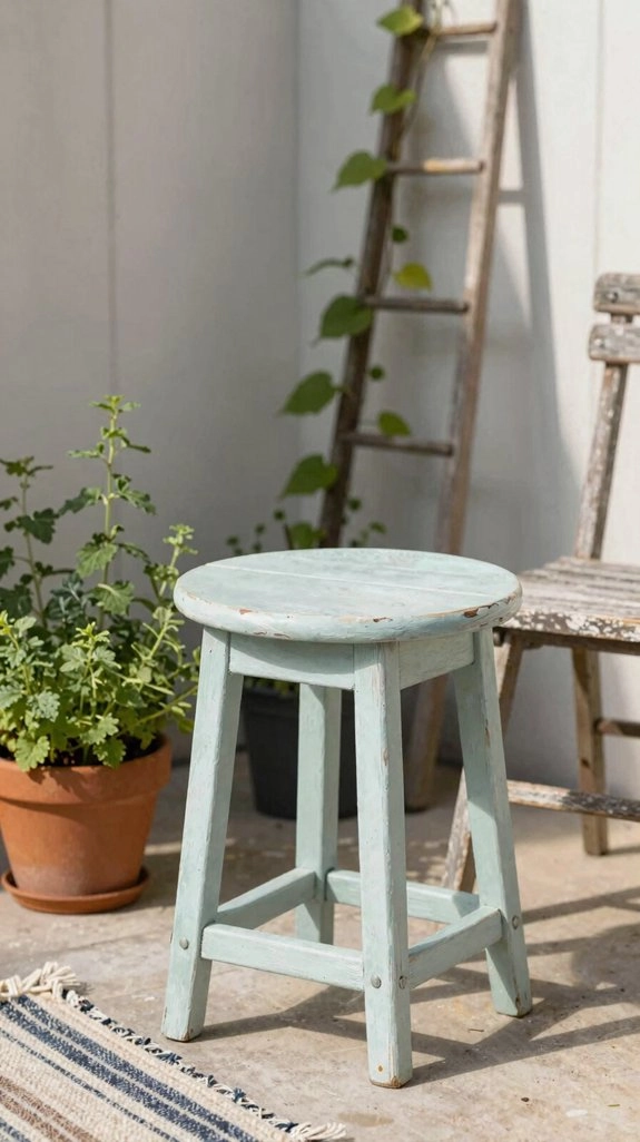 outdoor furniture paint refresh