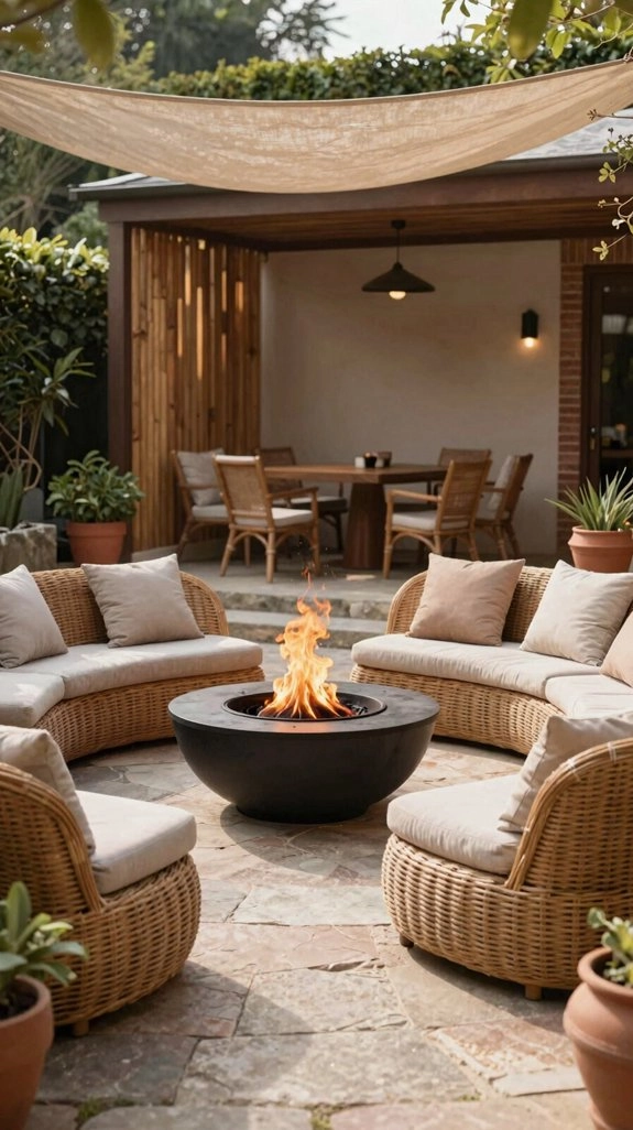 safe fire pits for warm gatherings