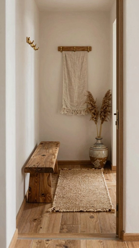 seamless flooring into foyer