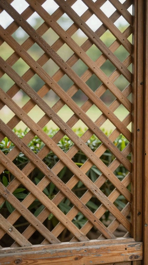 soft privacy with lattice panels