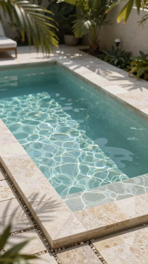 space saving plunge pool features
