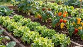 space saving vegetable garden plans