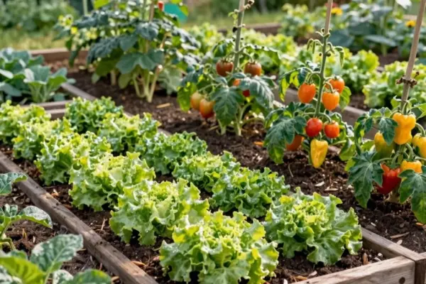 space saving vegetable garden plans