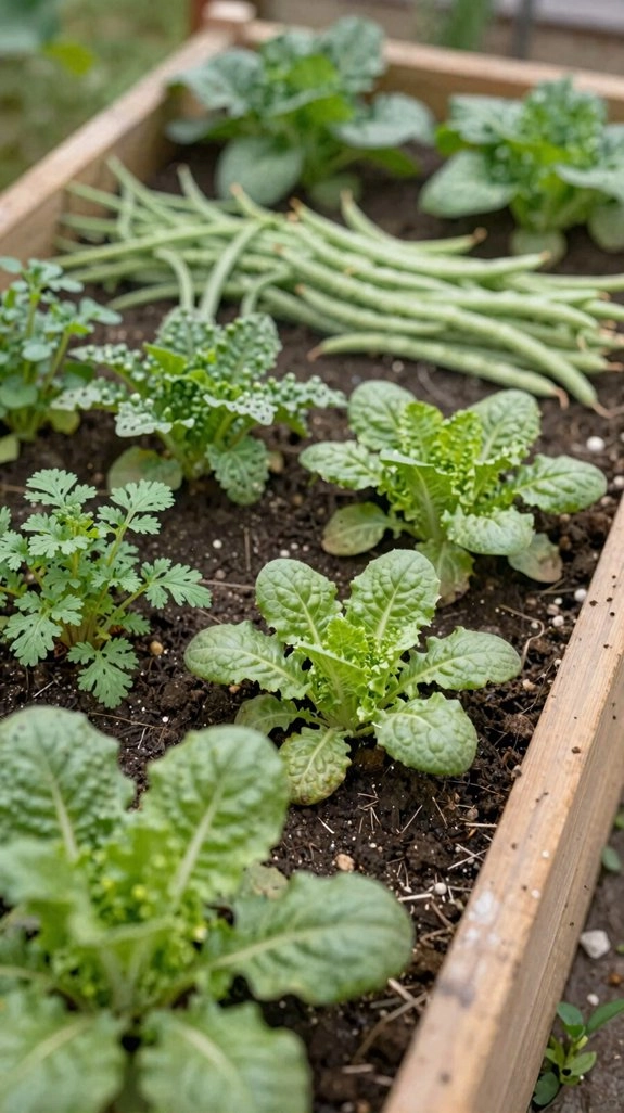 succession planting for continuous harvests