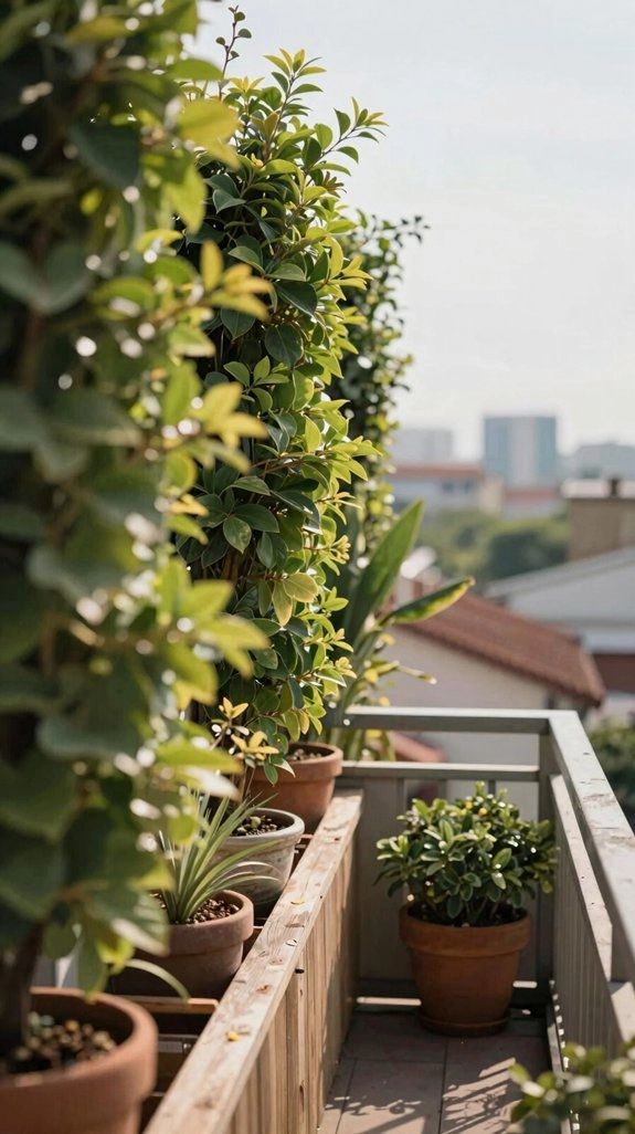 tall planter privacy screens
