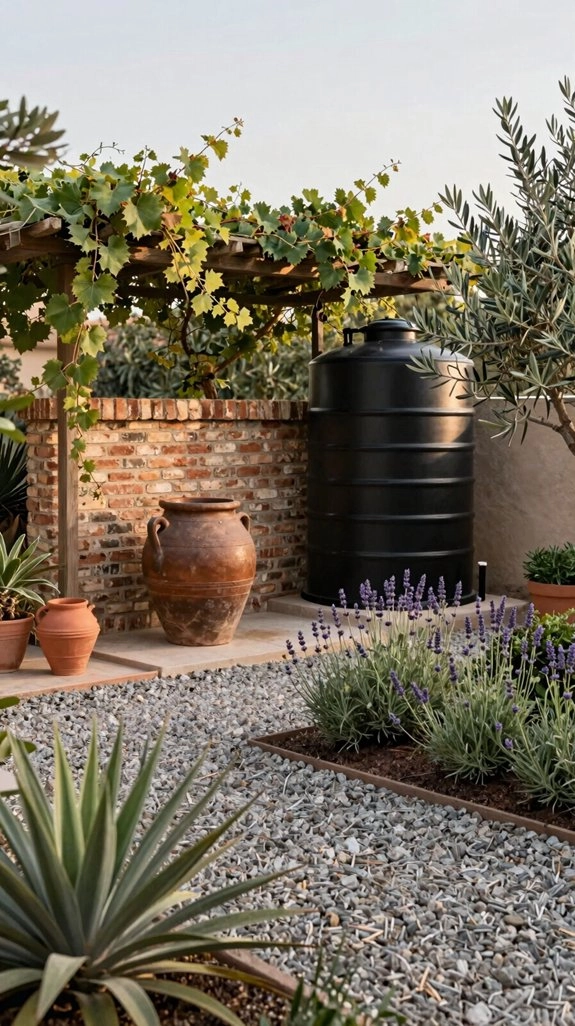 bigger storage tanks and rain barrels