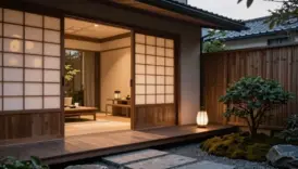 calm modern japanese inspired homes