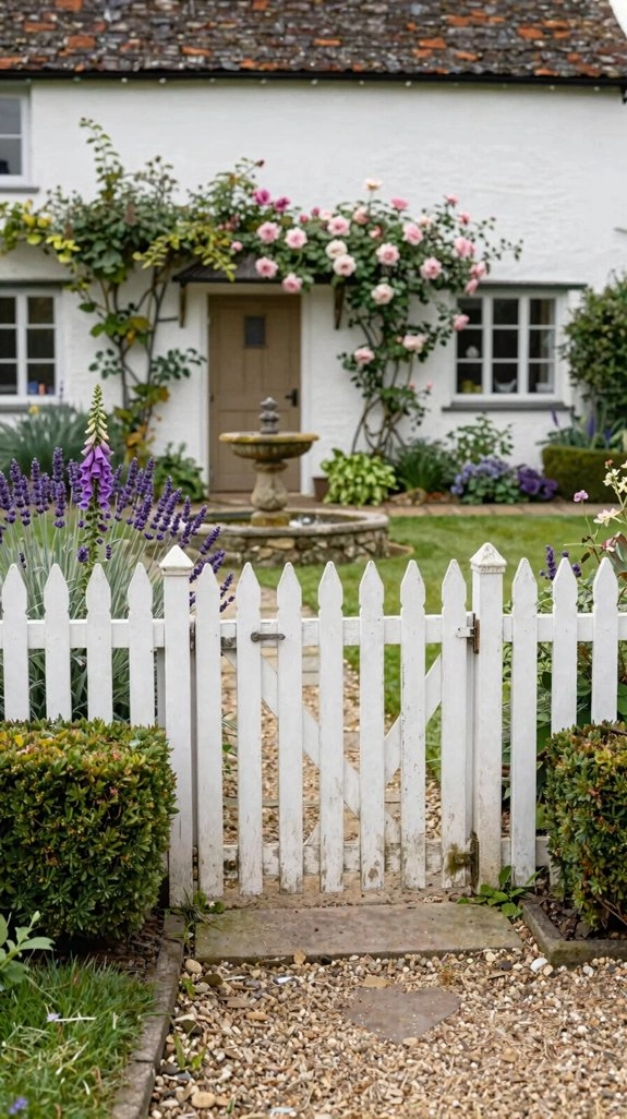 classic cottage picket fence diy