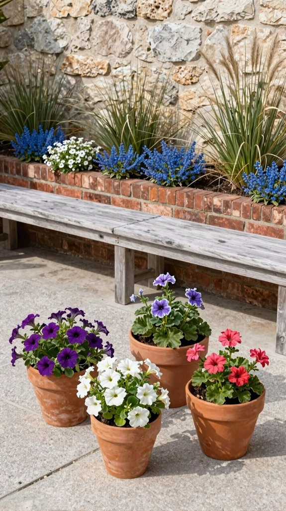 colorful annual flowers for sun and shade