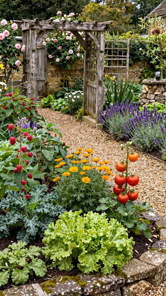 companion blooms for vegetables