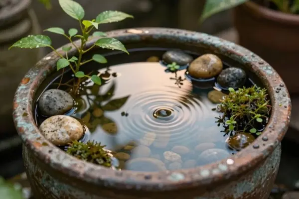 container water gardens small spaces