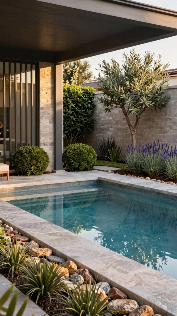 covered heated lap swim retreat