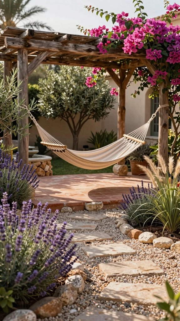 cozy hammock relaxation spot