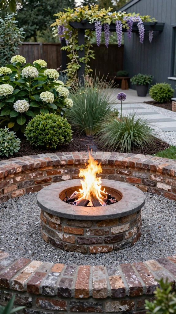 cozy year round fire pit