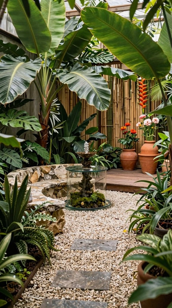 dense living wall garden rooms