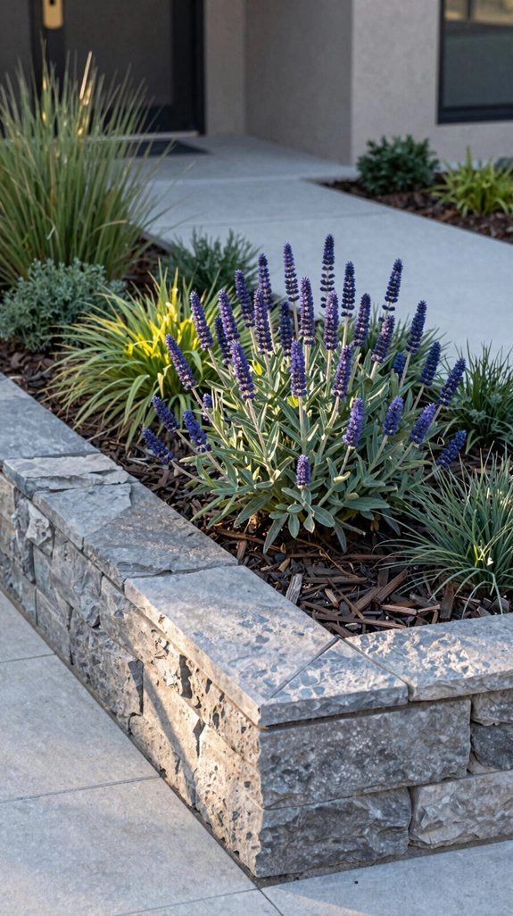 drought tolerant pollinator salvia blooms