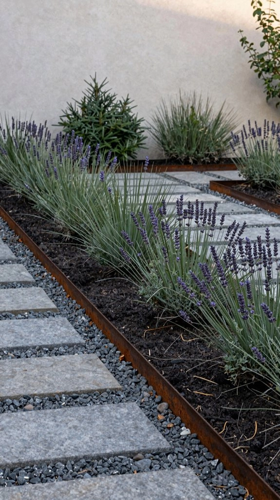 durable steel flower bed edging