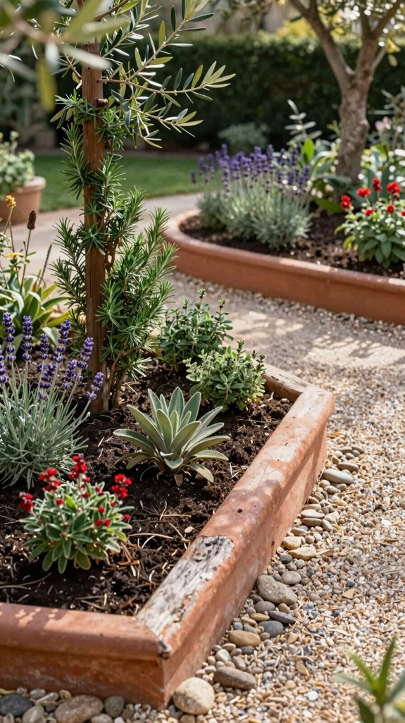 easy drainage raised beds