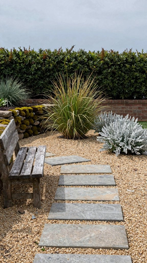 easy gravel front yard vibe