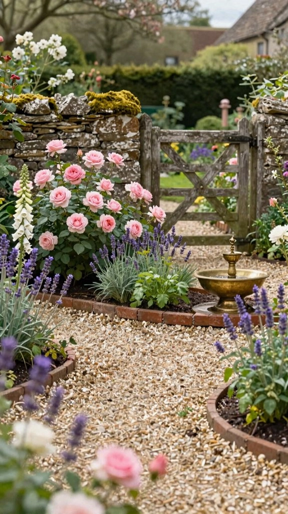 english cottage charm garden path
