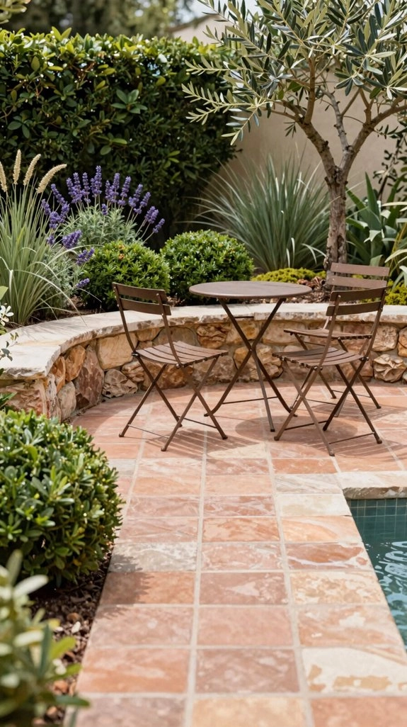 foldable patio bistro set