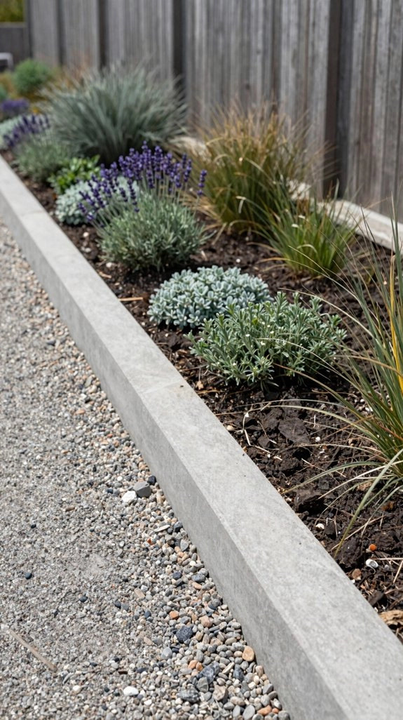 freeze thaw concrete edging care