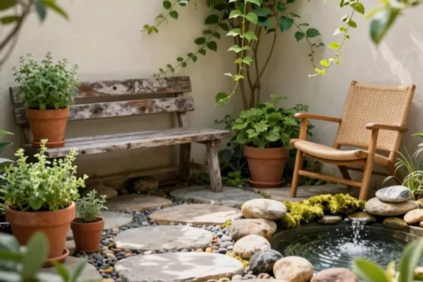 garden corner transformation ideas