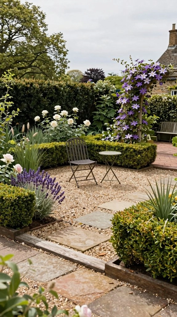 garden lounge with pergola