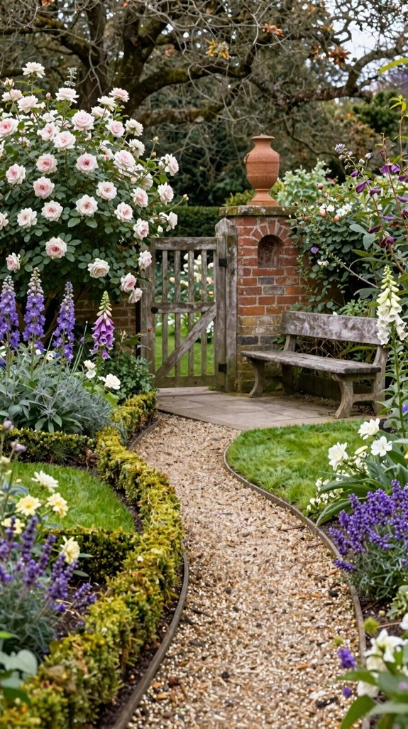hidden curved stepping stone paths