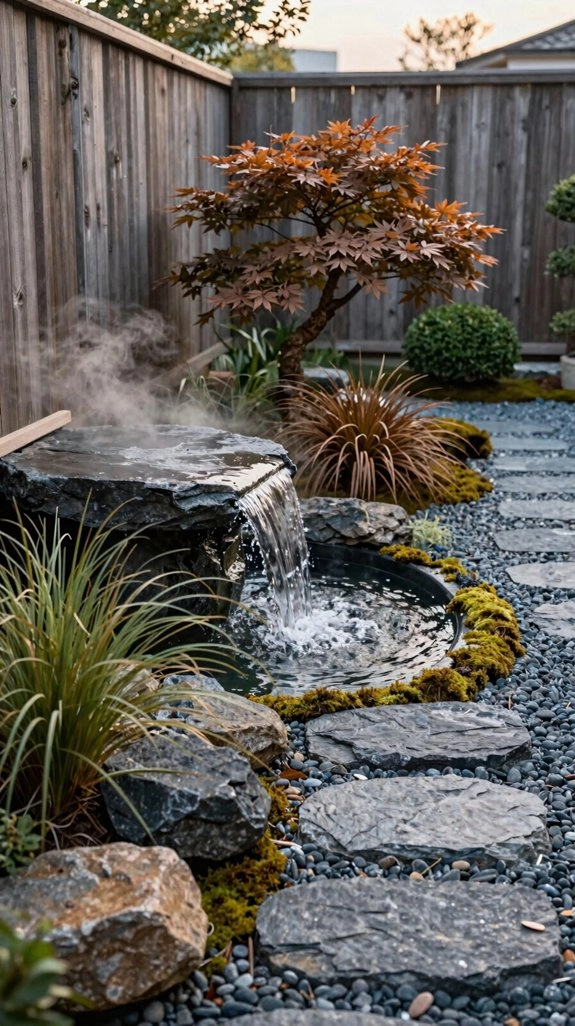 hidden pumped waterfall feature