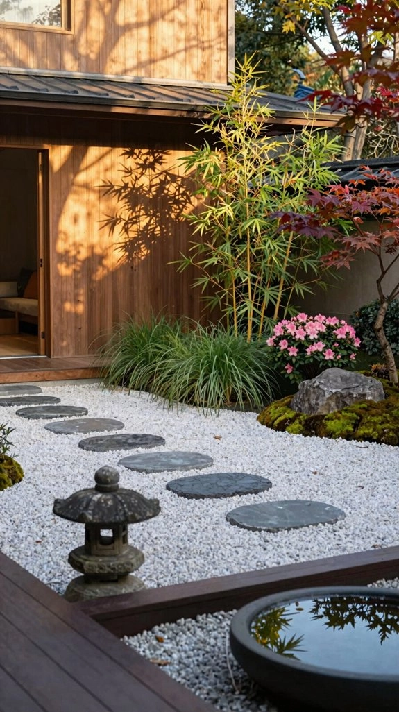 japanese inspired wood patina cladding