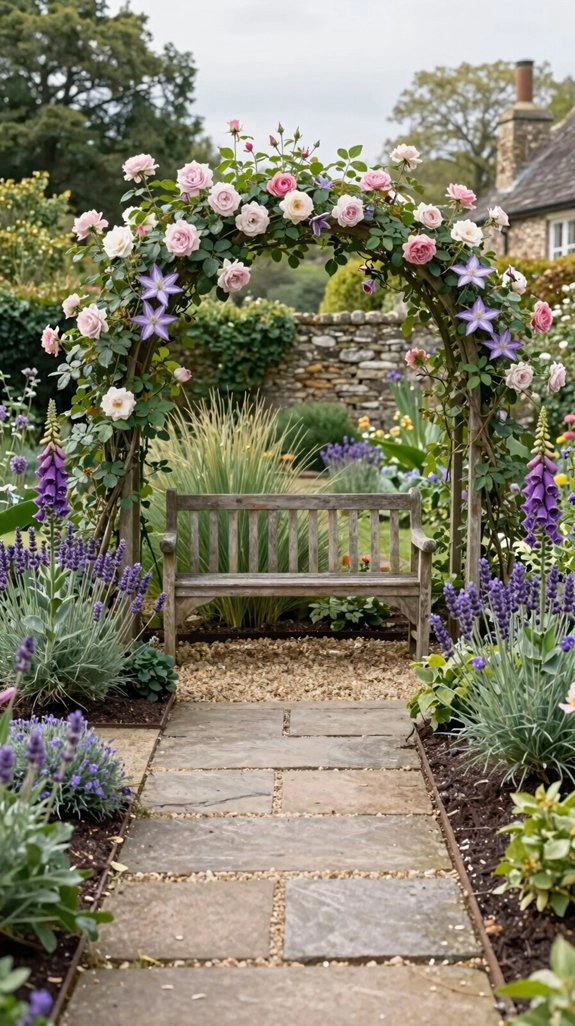 l shaped hinged garden bench