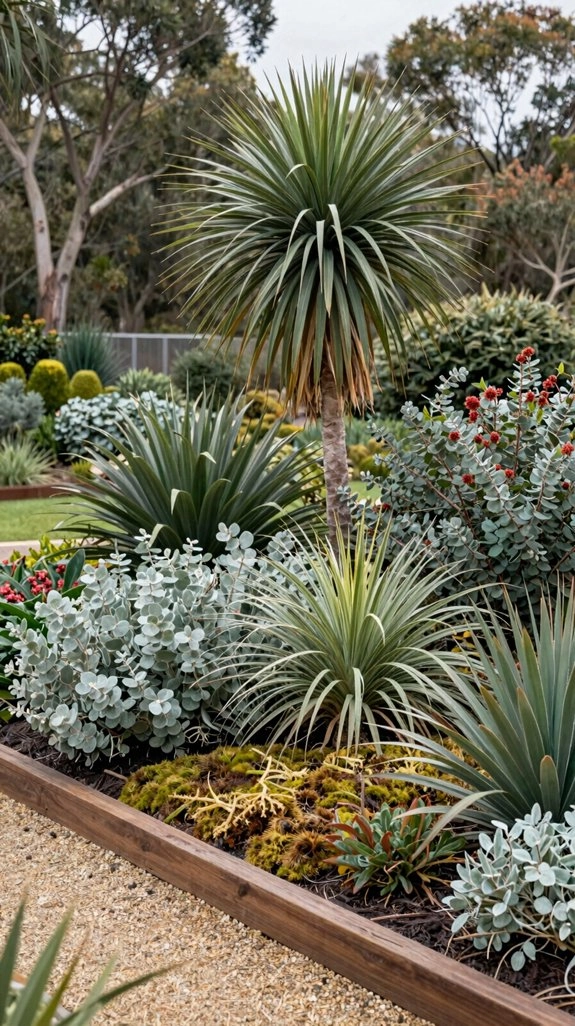 layer native plants by height