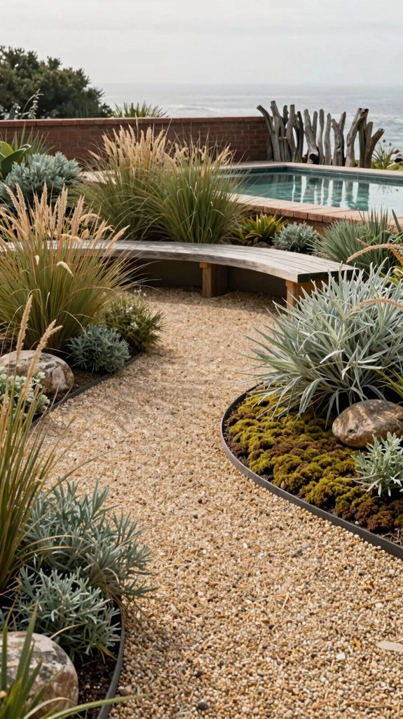 layered gravel for lasting drainage