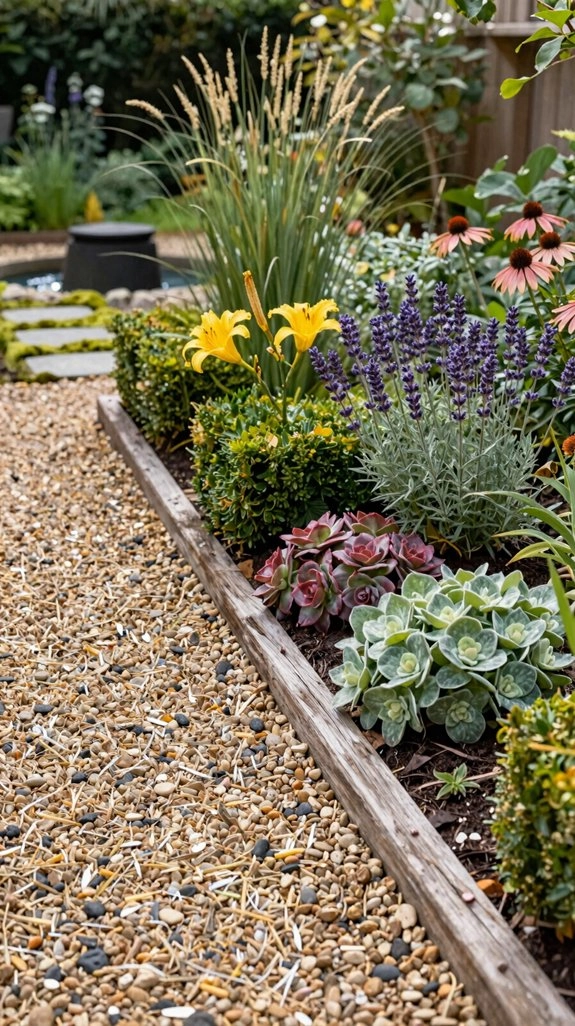 low maintenance block garden