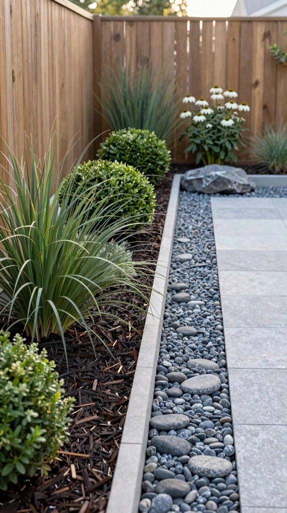 low maintenance steel garden edging