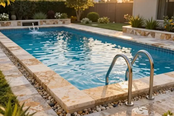 luxury pools for narrow yards