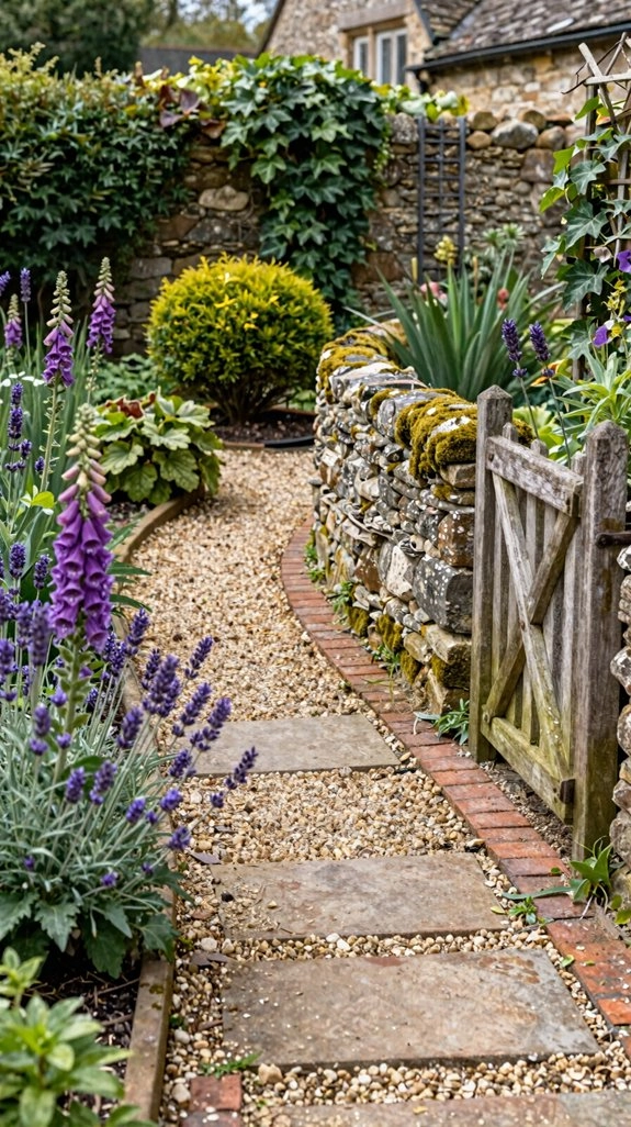mixed stone path designs