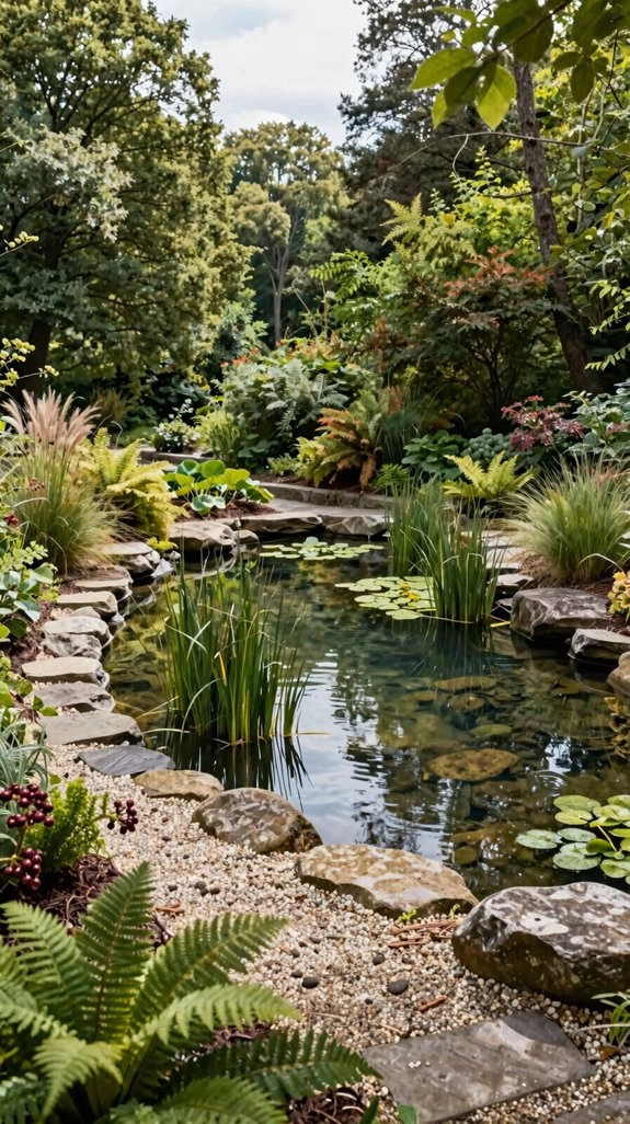 native plants multi depth habitat