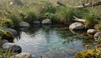 natural swimming pond integration