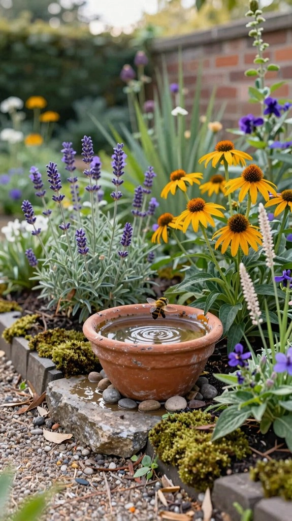 nectar rich native blooms for bees