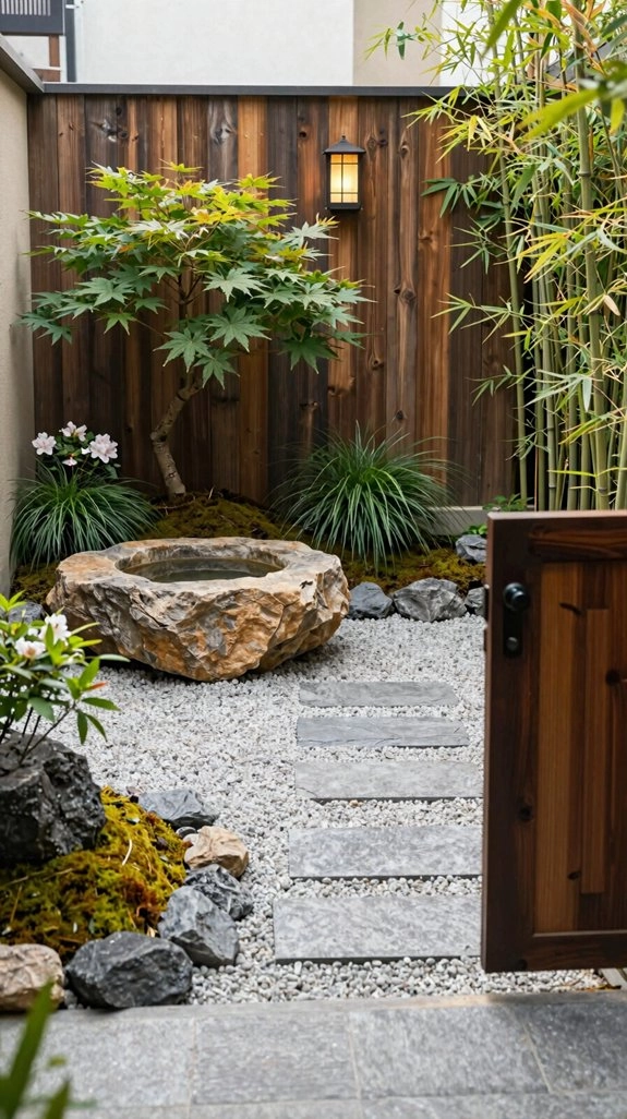peaceful courtyard garden retreat
