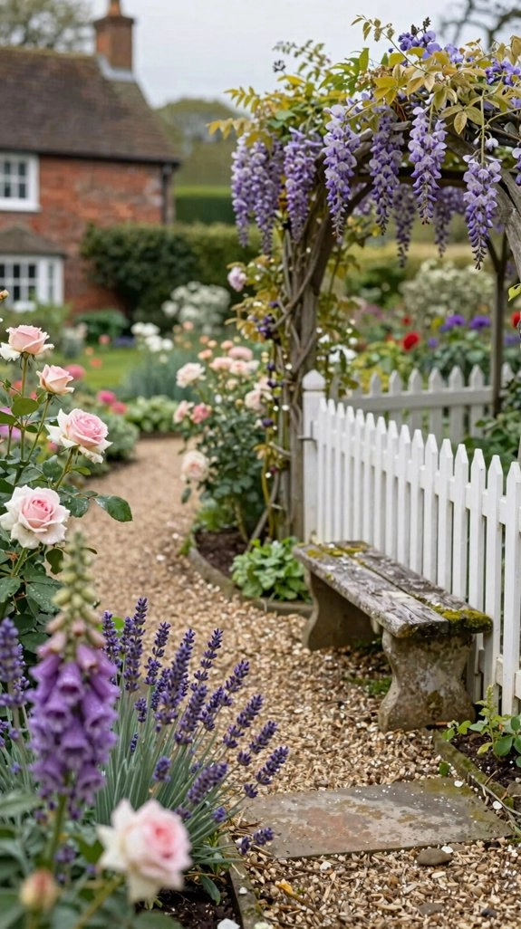 permeable gravel path cottage