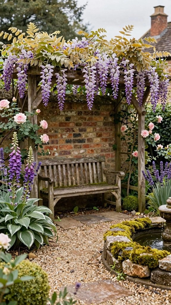 privacy hedge hidden reading nook