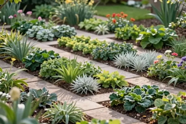 productive beautiful garden bed layouts