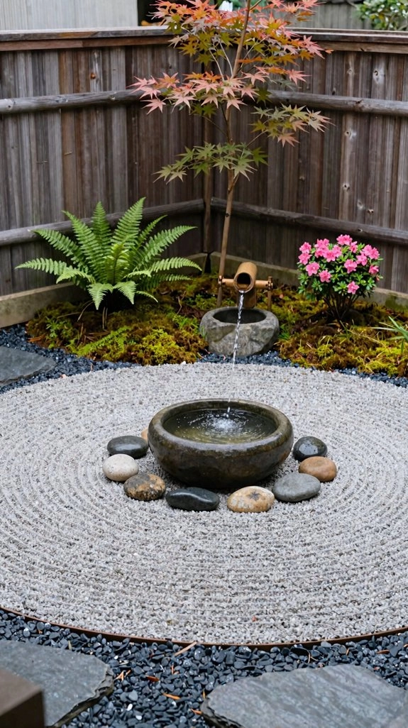 quiet corner water trickle